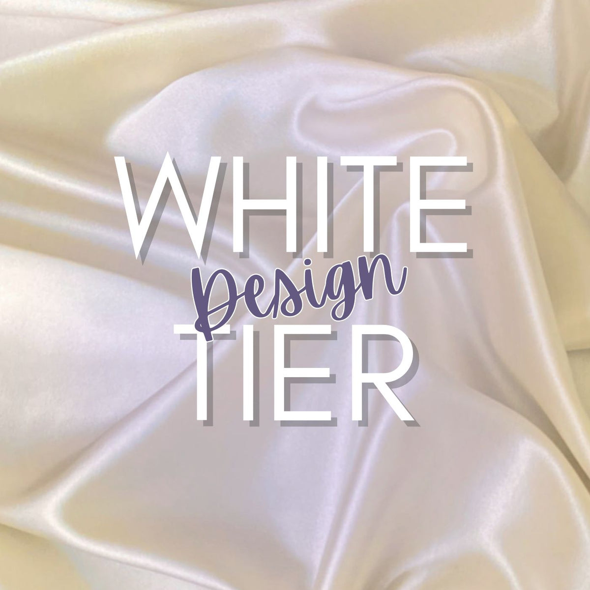 White Tier— Simple Elegance